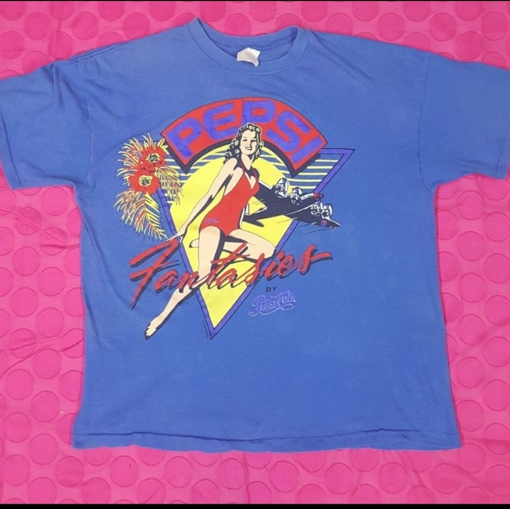 Rare Find Vintage Pepsi Cola Fantasies T-shirt